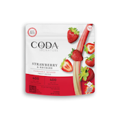 (MED)CODA - STRAWBERRY AND RHUBARB - FRUIT NOTE - 1:1 - 400MG